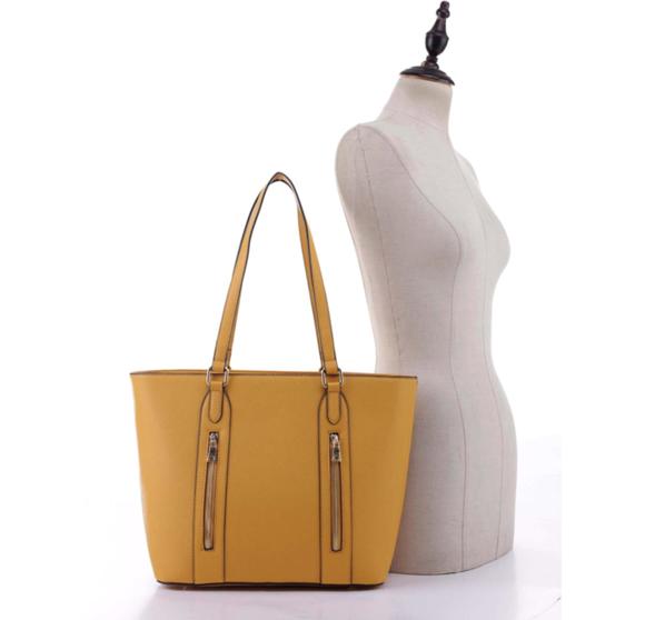 Fashion Saffiano Zip 3-in-1 Shopper Set - Picture 4 of 5